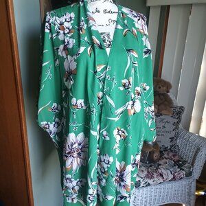 Floral Tassel Kimono